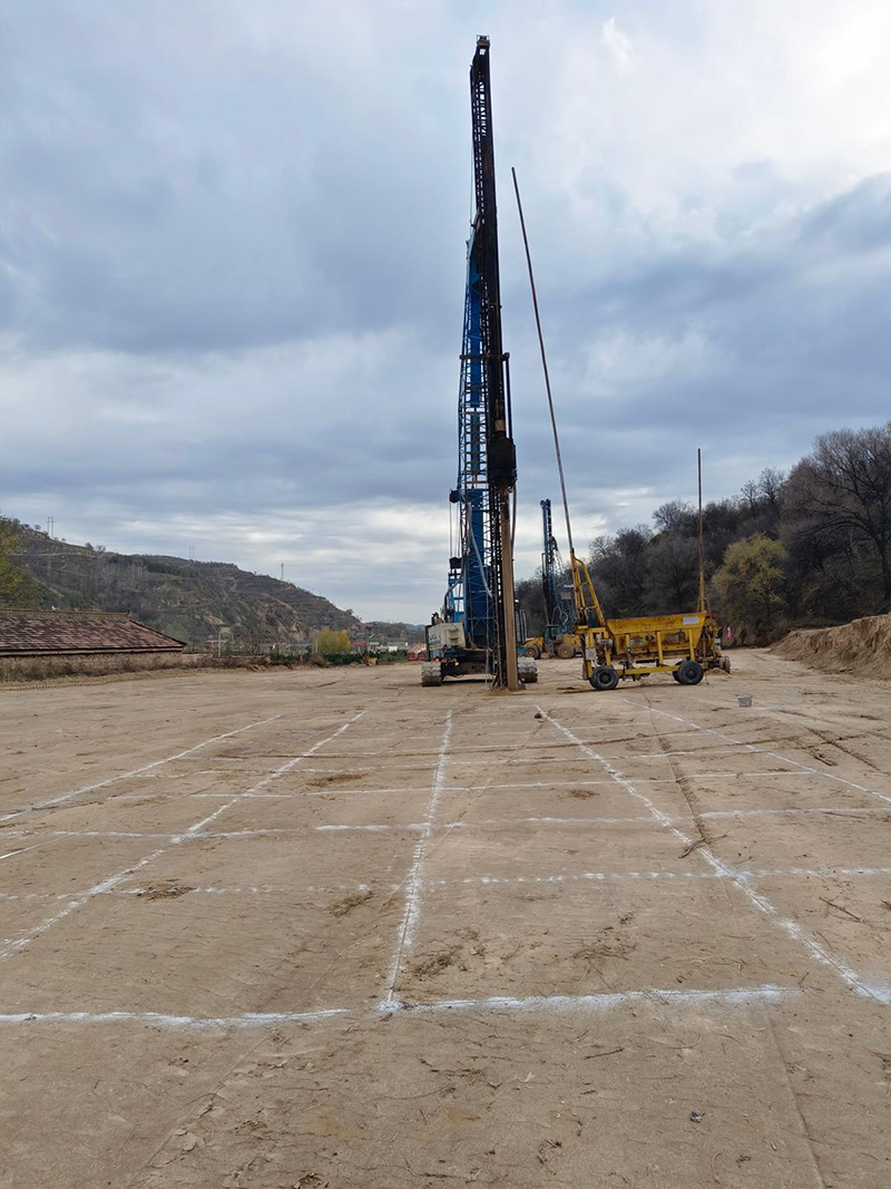 淄博淄川区灰土挤密桩